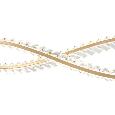Finesse Decor Charlotte Chandelier Brushed Gold