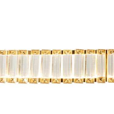 Finesse Decor Alexandria Crystal Chandelier Brushed Gold
