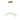 Finesse Decor Sanford Single Chandelier - Brushed Gold 