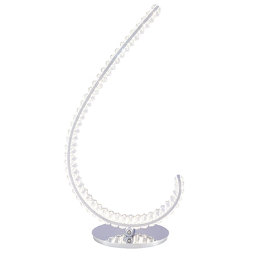 Finesse Decor Grace Crystal 16W Table Lamp Touch & Dimmable (R Chrome)