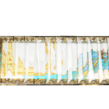 Finesse Decor Boeseman's Colorful Chandelier 1 Tier, Squoval