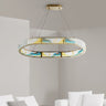 Finesse Decor Boeseman's Colorful Chandelier 1 Tier, Squoval