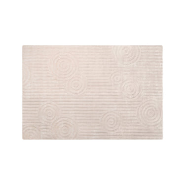 Uzu Viscose Area Rug Beige Blomus 67019