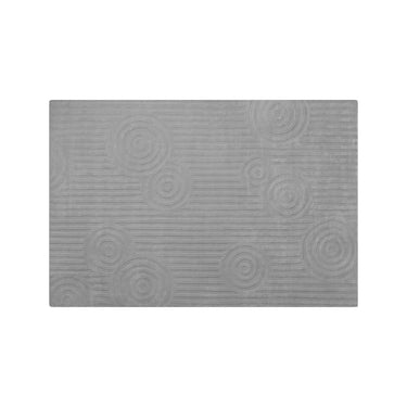 Uzu Viscose Area Rug Zinc Blomus 67026