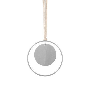 Kitai Modern Silver Ornament Ring Set Of 4 Blomus 67103