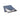 Ahwi Two-Tone Wool Throw Midnight Navy by blomus