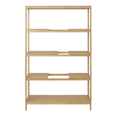 Sukoya Oak Shelving Unit 5 Shelf Blomus 67318