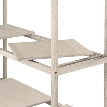 Sukoya Oak Shelving Unit 3 Shelf Blomus 67313