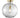 Finesse Decor Atlas 1 LED Light Pendant - Crystal and Gold 