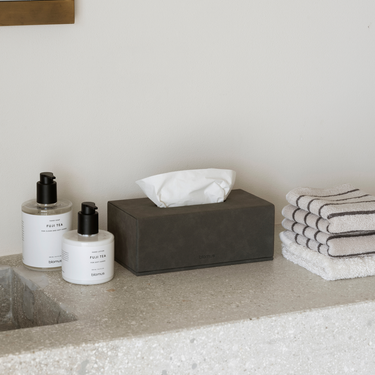 Sahla Faux Suede Tissue Box Blomus 68315