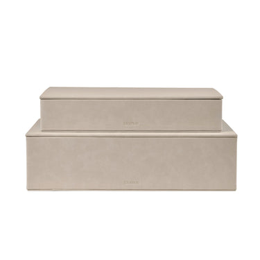 Sahla Faux Suede Storage Boxes Set Of 2 Blomus 68327