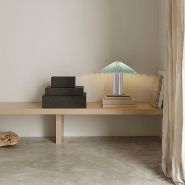 Sahla Faux Suede Storage Boxes Set Of 2 Blomus 68326