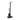 Toilet Butler with Short Brush Holder 1 Roll Black by blomus