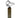 Finesse Decor Chrome Abstract Mask 54" Tall Floor Sculpture - Chrome with Gray Stand 