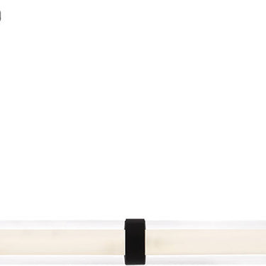Wit 6 Glass Cylinder Linear Suspension by Sean Lavin for Visual Comfort - front