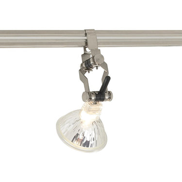 Satin Nickel MO-Pivot by Visual Comfort, shown against white