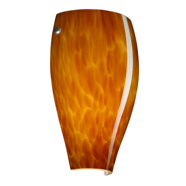 Chelsea in Amber Cloud glass | Besa Lighting