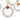 Finesse Decor Glitter Rings 10 Heads Chandelier - Bronze 