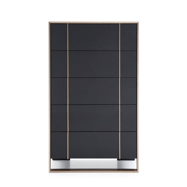 Nova Domus Cartier Black & Rosegold Chest
