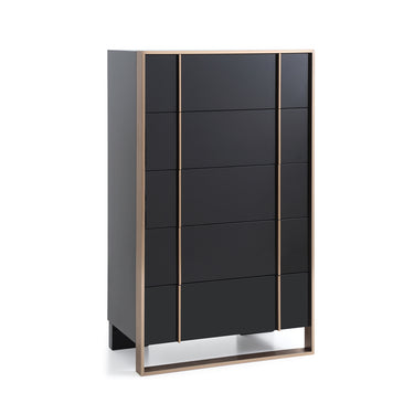Nova Domus Cartier Black & Rosegold Chest