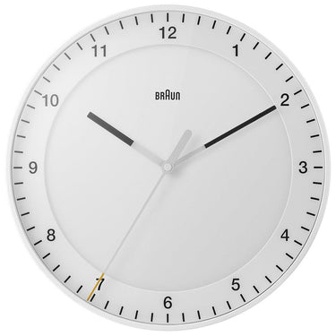 Braun BC17 Large Wall Clock in White – view 7