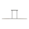 Modern 72" Linear Chandelier by Sean Lavin – Warm LED Lighting in Brass or Bronze Finish
