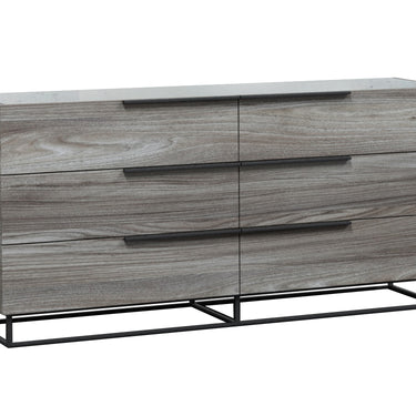 Nova Domus Enzo Italian Grey Oak Dresser