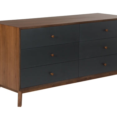 Nova Domus Dali Grey & Walnut Dresser