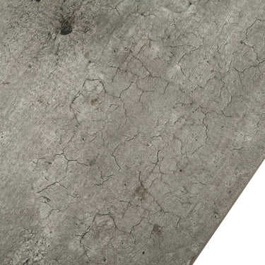Nova Domus Boston Glass & Faux Concrete Reversible Desk