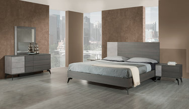 Nova Domus Palermo Italian Faux Concrete & Grey Dresser