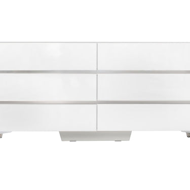 Nova Domus Angela Italian White Dresser