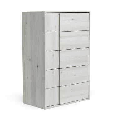 Nova Domus Asus Italian White Washed Oak Chest