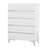 Nova Domus Angela Italian White Chest