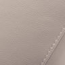 Lamod Italia Villeneuve Italian Light Grey Leather Right Facing Sectional Sofa