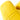 Modern Kenora Yellow Eco-Leather Accent Chair 