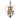 Foyer 21" 6-Light Chandelier - Oil Rubbed Bronze with Light Amber Glass by Elk 7706FY/10
