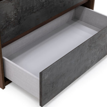 Nova Domus Rado Walnut & Stucco Chest