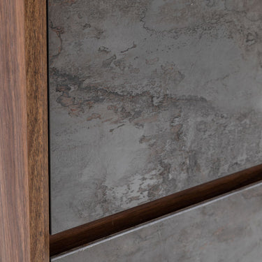 Nova Domus Rado Walnut & Stucco Chest