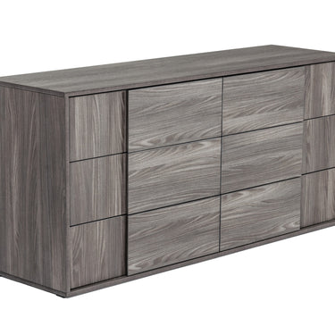 Nova Domus Asus Italian Elm Grey Bedroom Set