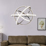 Finesse Decor Oxford LED Adjustable Chandelier Chrome