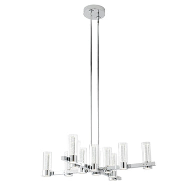 Finesse Decor Victory 12 Light Chandelier Chrome