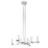 Finesse Decor Victory 12 Light Chandelier Chrome