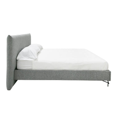 Nova Domus Aria Italian Grey Fabric Bed
