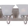 Maxim Lighting Essentials 7-Light Bath Vanity Satin Nickel