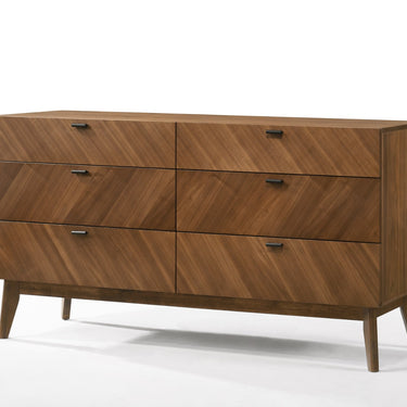 Nova Domus Kamela -Modern Walnut Bedroom Set