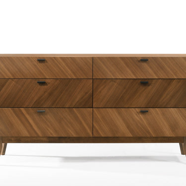 Nova Domus Kamela -Modern Walnut Bedroom Set