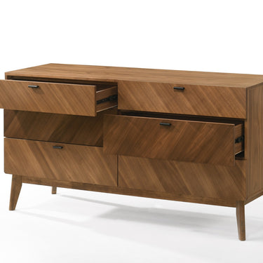Nova Domus Kamela -Modern Walnut Bedroom Set