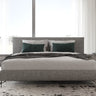 Nova Domus Aria Italian Multi Grey Eastern King Bed & Two Nightstands