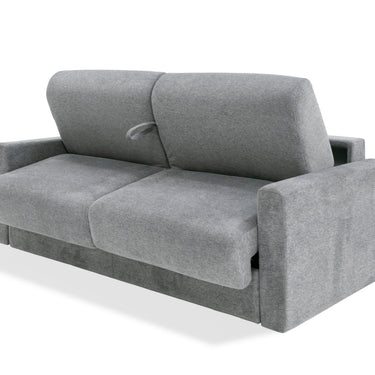 Lamod Italia Revers Italian Grey Fabric Full Sofa Bed