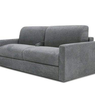 Lamod Italia Revers Italian Grey Fabric Queen Sofa Bed